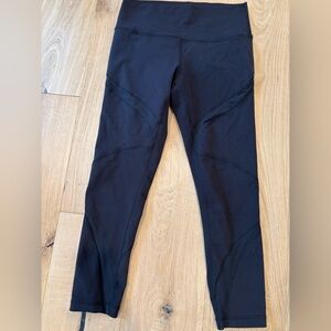 Lululemon Black Athletic Capri Pants